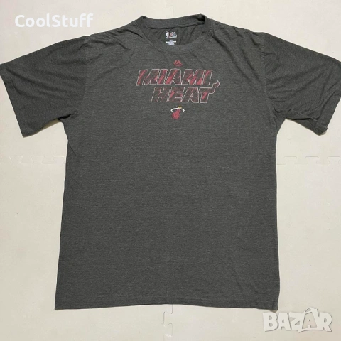 Мъжка Тениска Majestic NBA Miami Heat Размер XXL