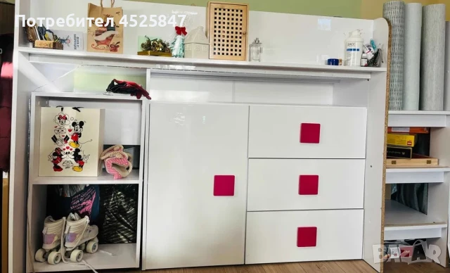 Комбинирано легло, снимка 3 - Мебели за детската стая - 50939794