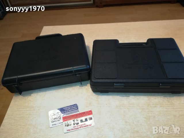 behringer new-два модела куфари за микрофони 2001221226, снимка 2 - Микрофони - 35499018