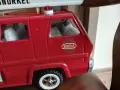 Ретро ламаринена играчка количка  пожарна Tonka , снимка 2