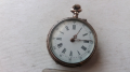 аристократичен османски сребърен часовник с маркировка , снимка 2
