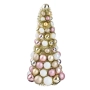Коледна елха с розова украса-45 см./коледна декорация/коледна елха, снимка 3