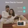 Нов Видео бебефон с VOX режим, 4 в 1 държач и Cry Detection HD екран, снимка 6