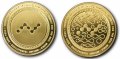 Nano coin / Нано монета ( NANO ) - Gold, снимка 1