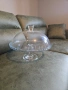 Стъклена поставка с купол за торта , снимка 1