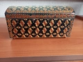 стара дървена кутия за бижута , снимка 1