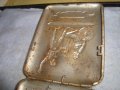 СТАРА ОРНАМЕНТИРАНА РУСКА СРЕБРИСТА РЕТРО ТАБАКЕРА с ИСТОРИЧЕСКИ МОТИВ 16308, снимка 11