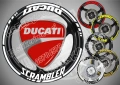 Ducati Scrambler кантове + надписи за джанти , снимка 1