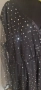Дълга блестяща рокля с тюл размер 2-3ХЛ, снимка 11
