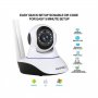 Охранителна камера с нощно виждане, WiFi - 1080P за домашно видеонаблюдение на телефон, снимка 6
