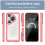 Huawei Pura 70 Pro / 70 Pro+ Силиконов Калъф Transparent TPU и Протектор, снимка 5