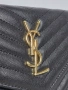 Елегантна Дамска Чанта Saint Laurent (YSL) - Black & Gold, снимка 4