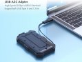 ElecGear USB към SATA кутия за 2,5" диск, UASP, здрав външен корпус, IP66 водоустойчив прахоустойчив, снимка 3