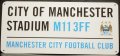 Футболна Метална табела MANCHESTER CITY F.C., снимка 1 - Колекции - 39253702