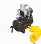 Преносим компресор за гуми с маркуч 12V, 150 PSI, 60L/min 3L резервоар, снимка 1