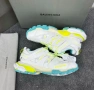 Balenciaga Track Sneaker "White/Neon Yellow/Light Blue" , снимка 5