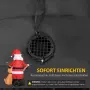 Коледна украса, Дядо Коледа с куче, надуваем, снимка 8