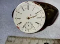МЕХАНИЗЪМ от КОЛЕКЦИОНЕРСКИ СТАР ШВЕЙЦАРСКИ ДЖОБЕН ЧАСОВНИК с РИМСКИ ЦИФЕРБЛАТ 49707, снимка 3