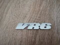 сребриста емблема VR6 за Volkswagen, снимка 1