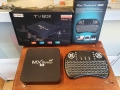 Промоционална цена 75лв.! TV BOX + Мини безжична клавиатура с тъчпад., снимка 1