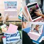 Калъф с клавиатура за iPad 10.2 2021/2020/2019 - розов, снимка 8