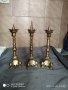 три барокови свещника от бронз, снимка 2