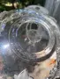 Ваза от Walther Glas от серията Carmen Satin с красив релефен  дизайн от матово и прозрачно стъкло, снимка 17
