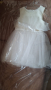Нова !Бяла рокля  размер 104