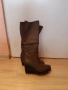Ботуши дамски на платформа, 39-ти номер, чисто нови, снимка 1