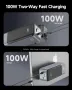 145W Power Bank, 27000mAh преносимо зарядно устройство за лаптоп и телефон, Powerbank с 3 изхода, 10, снимка 2