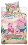 Оригинален детски двулицев спален комплект Пепа Пиг /Калинката и Черния котарак/ 100% памук-2 модела, снимка 1