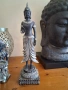 Продавам 2 статуи заедно на Буда, черна и сребърна, "Богиня Деви Тара", снимка 12