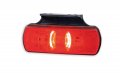 ЛЕД габарит с 4 диода и рефлектор червен 12/24 волта, снимка 1 - Аксесоари и консумативи - 29253030
