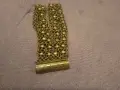 Vintage traditional Anatolian Gilded Bracelet -възрожд.гривна ,куюмджийски накит позлатена , снимка 1