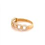 Златен дамски пръстен 2,14гр. размер:54 14кр. проба:585 модел:17636-4, снимка 2
