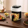 Бутиков Air Fryer 3,5 литра със стъклен корпус - 2000 W, снимка 3