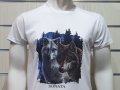 Нова мъжка тениска с трансферен печат Два вълка, Серия вълци, снимка 6