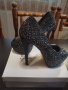 Обувки на висок ток 38 номер(умалени) , снимка 1 - Дамски елегантни обувки - 42102560