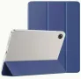 Тъмносиньо Три-сгъваемо Калъф за Таблет за Samsung Galaxy, снимка 2