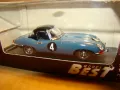 1:43 BEST MODEL JAGUAR E TYPE КОЛИЧКА ИГРАЧКА МОДЕЛ, снимка 3