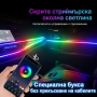 RAINBOW LED амбиентно осветление за автомобили с RGB 256 цвята, 18 в 1, снимка 3