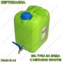 20L Вертикална полска туба за вода 20 литра Туба с метално кранче