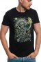 Нова мъжка тениска с дигитален печат, Викинг серия, Скелет с брадва, снимка 1 - Тениски - 29050833