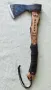 Брадвичка "Tomahawk" - персонализирана /ръчна изработка/, снимка 3