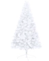 Изкуствена коледна елха - бяла -120см, снимка 4