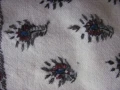 Покривка, ръчна бродерия , монограм 185х 92см., снимка 9
