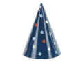 Парти Шапки на Звездички, тъмно синьо (6бр./оп, снимка 1