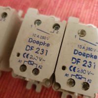 Doepke DF 231  реле  10А  230V   бобина 230V , снимка 3 - Ключове, контакти, щепсели - 31391481