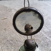 Стара газова лампа, снимка 1 - Антикварни и старинни предмети - 39758813