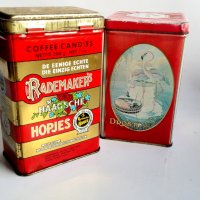 Стари метални кутии от кафе, снимка 1 - Колекции - 38041997